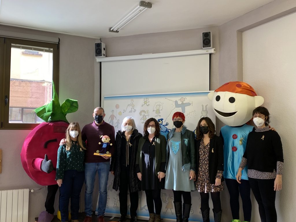 Acto institucional Día del Cáncer Infantil en Mendialdea 2